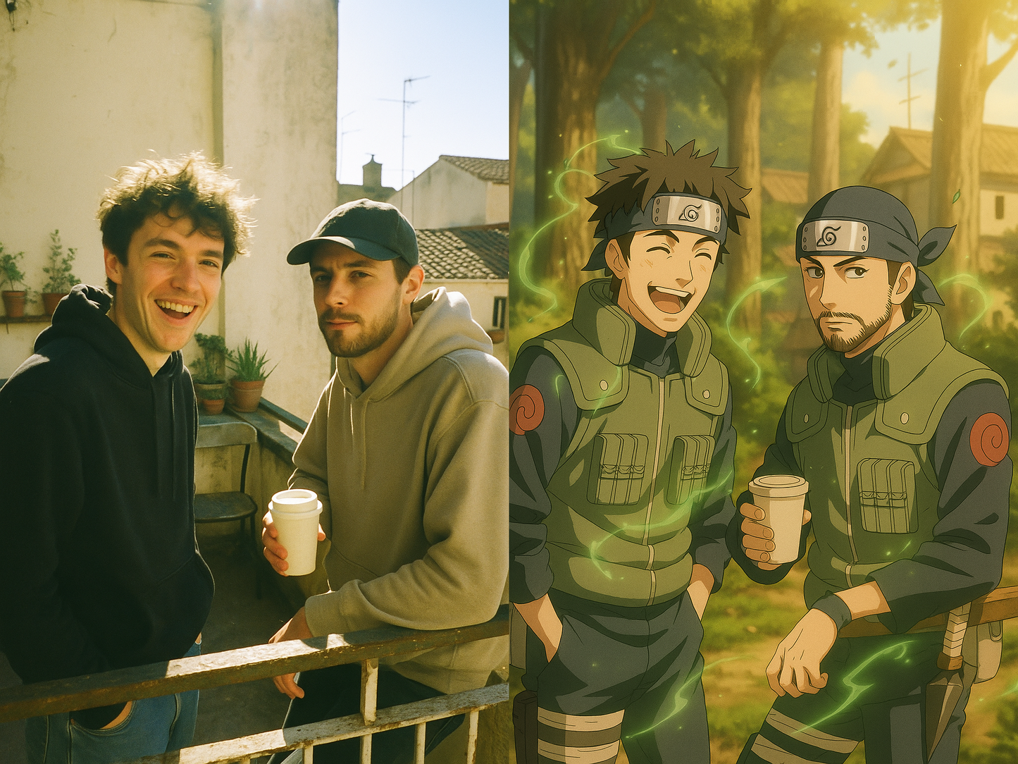 Custom-Drawn Anime Portrait