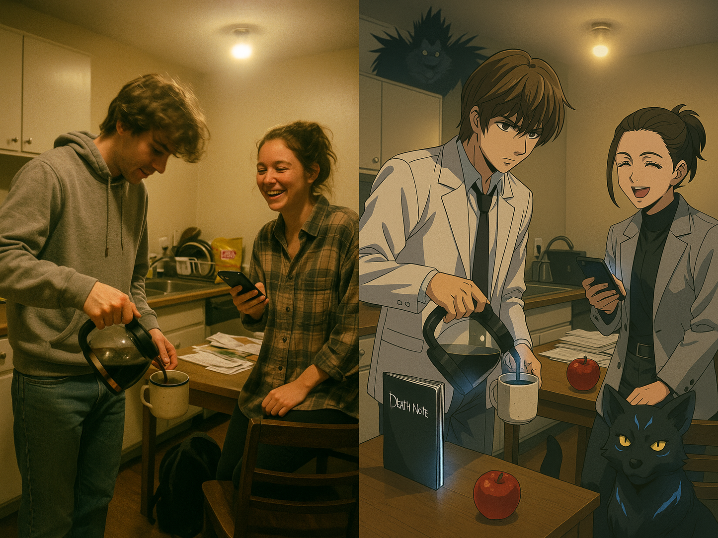 Custom-Drawn Anime Portrait